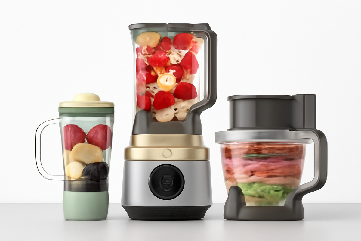3-in-1 Blender, Tumbler and Food Processor