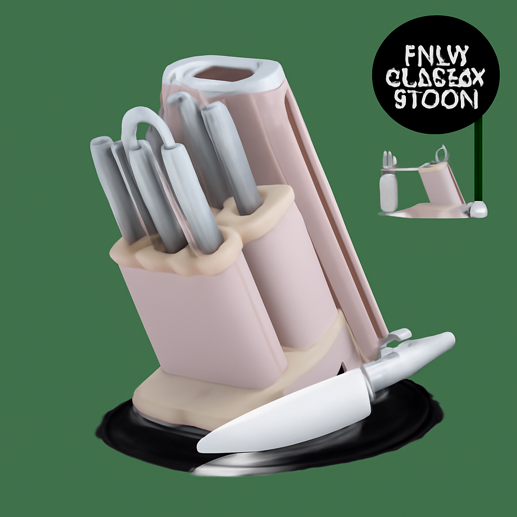 10-Piece Kitchen Knife Set and Steak Knives