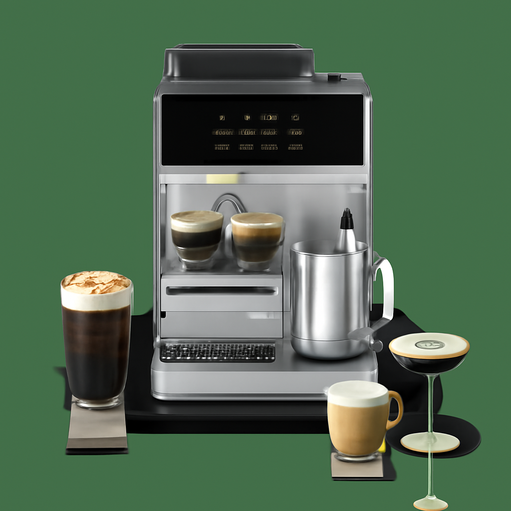 Fully Automatic Espresso Machine Stainless Steel